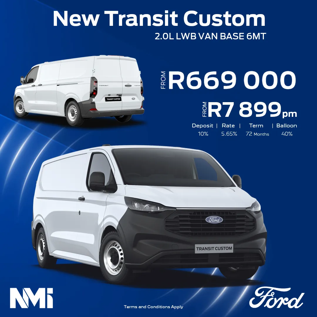 Built for Business – New Transit Custom 2.0L LWB Van Base 6MT